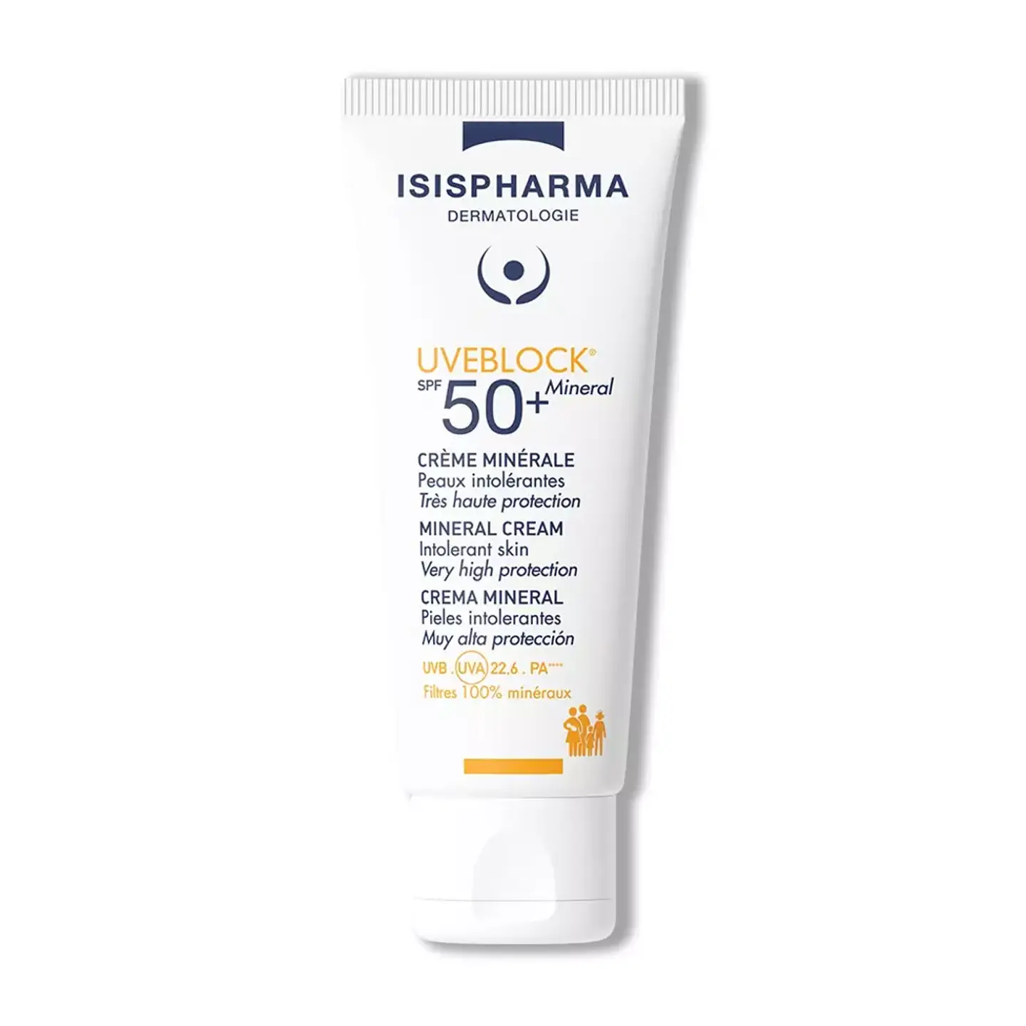 Uveblock Crema Mineral De Alta Protección SPF 50+ 40ml 1
