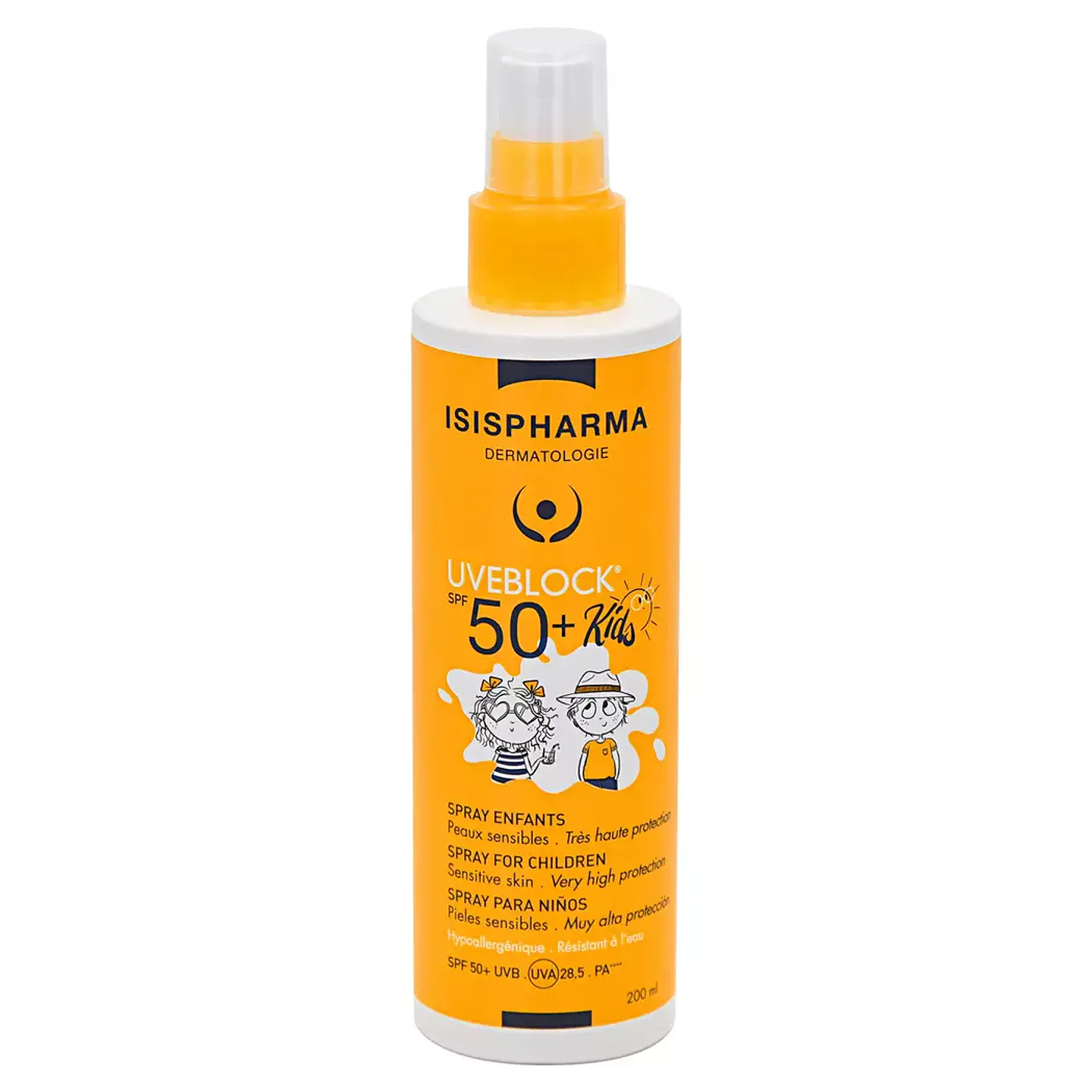 Uveblock Spray De Alta Protección Para Niños SPF50+ 200ml 1