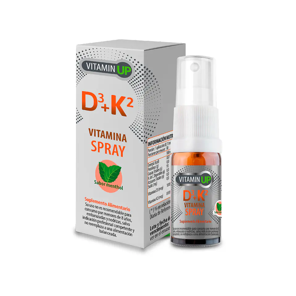 D3K2  Spray Newscience ¿Sabías que la falta de vitamina D puede afectar tu salud ósea y cardiovascular? 1