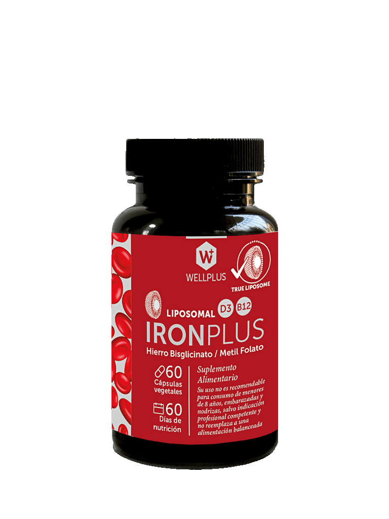 Hierro bisglicinato con metil folato y vitamina B12