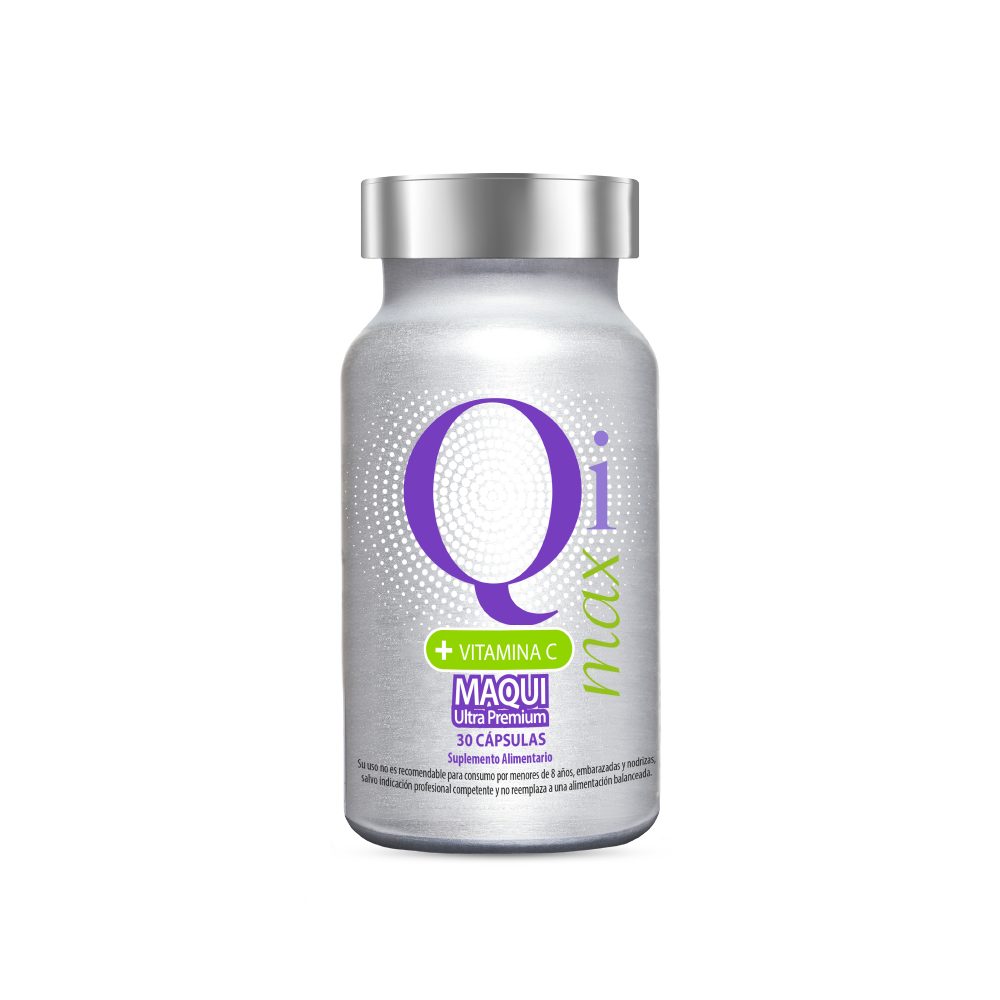 Antioxidante de Maqui Ultra Premium + Vitamina C 30 Cápsulas
