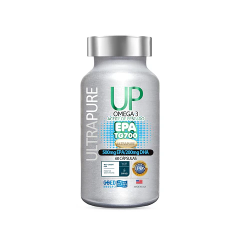 Omega Up TG 60 cap. ¿Buscas un suplemento que respalde tu salud cardiovascular y cerebral?