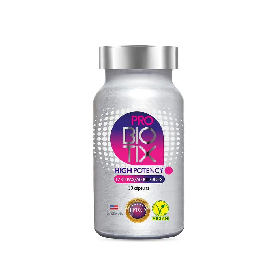 Probiotix High Potency – Probiótico 50 Billones UFC con 12 Cepas en Cápsulas 1