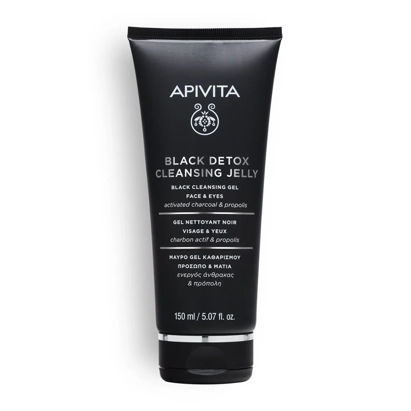 GEL LIMPIADOR BLACK DETOX APIVITA 1