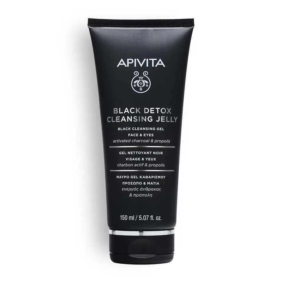 GEL LIMPIADOR BLACK DETOX APIVITA 1