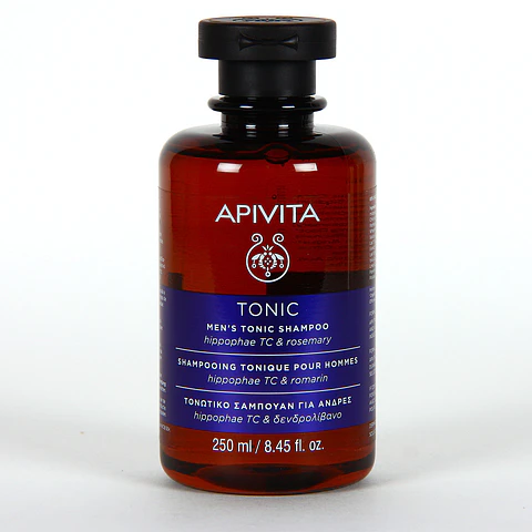 Shampoo para la Caída del Cabello Hombres Apivita ¿Preocupado por la caída del cabello y buscas una solución natural y efectiva?