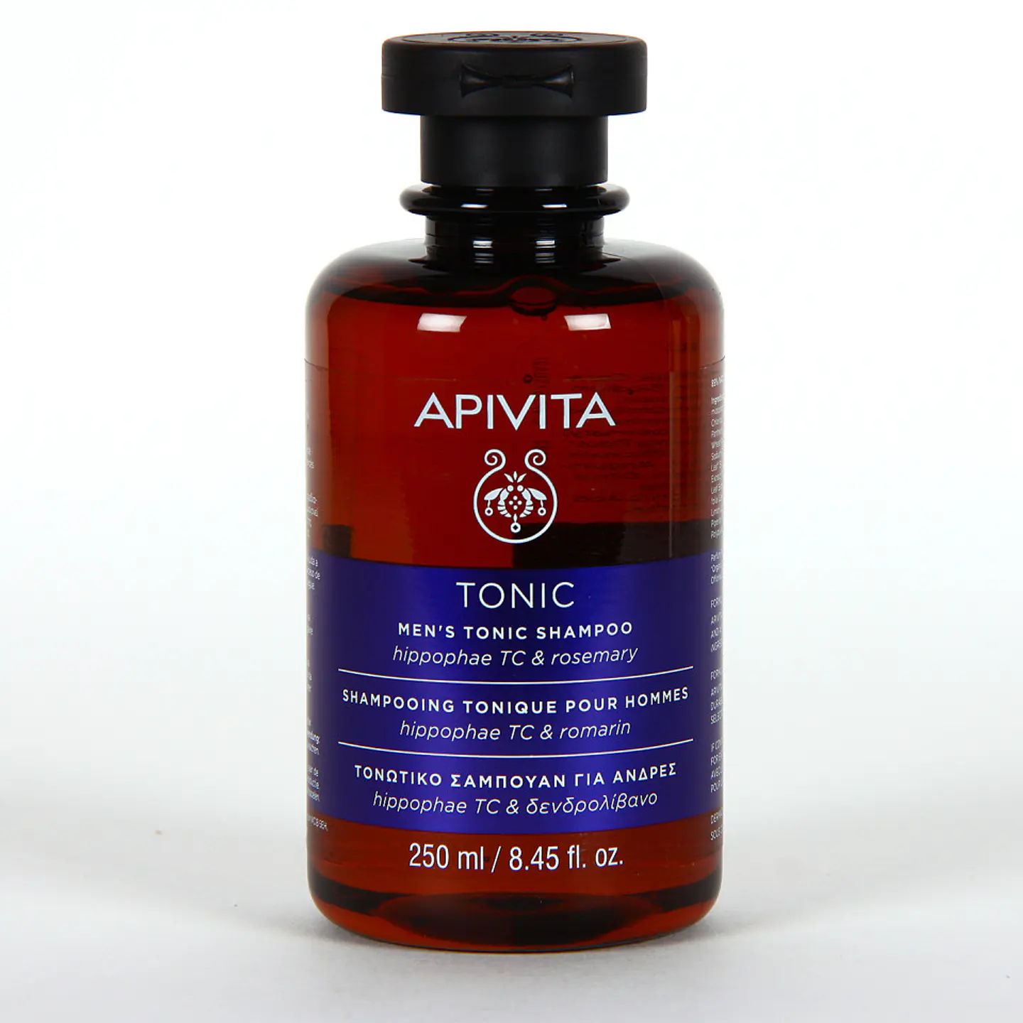 Shampoo para la Caída del Cabello Hombres Apivita ¿Preocupado por la caída del cabello y buscas una solución natural y efectiva? 1