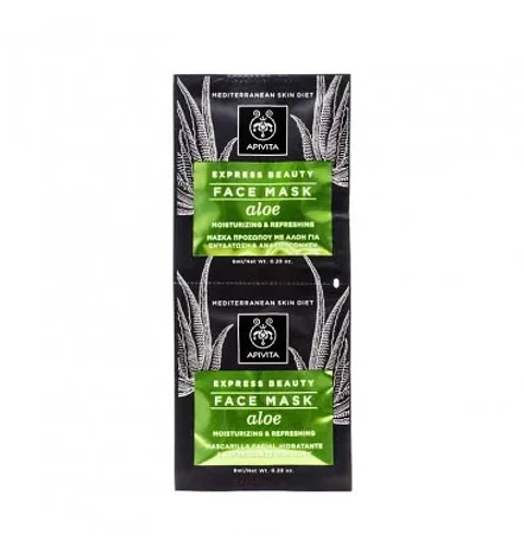 MASCARILLA HIDRATANTE ALOE VERA 2 SACHETS APIVITA