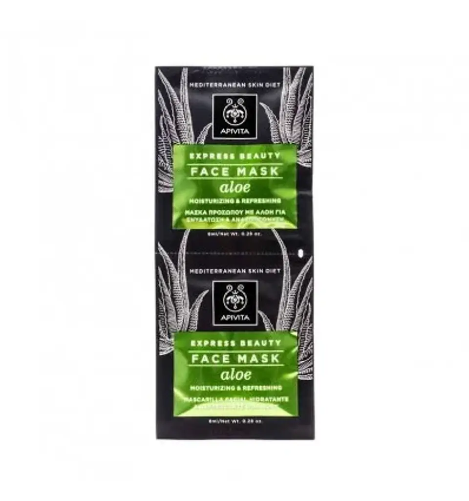 MASCARILLA HIDRATANTE ALOE VERA 2 SACHETS APIVITA 1