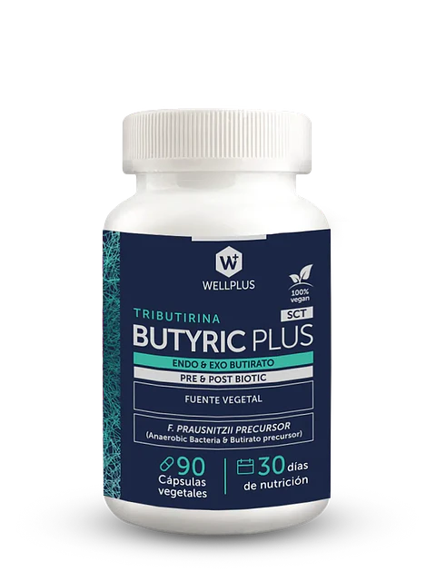 Butyric Plus 90 cápsulas – Butirato y fibra para equilibrio digestivo | Boutique de Piel