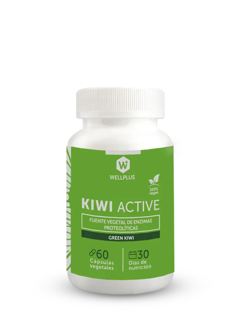 Kiwi Active Wellplus 60 cápsulas – Fibra natural de kiwi verde para apoyo digestivo | Boutique de Piel 1
