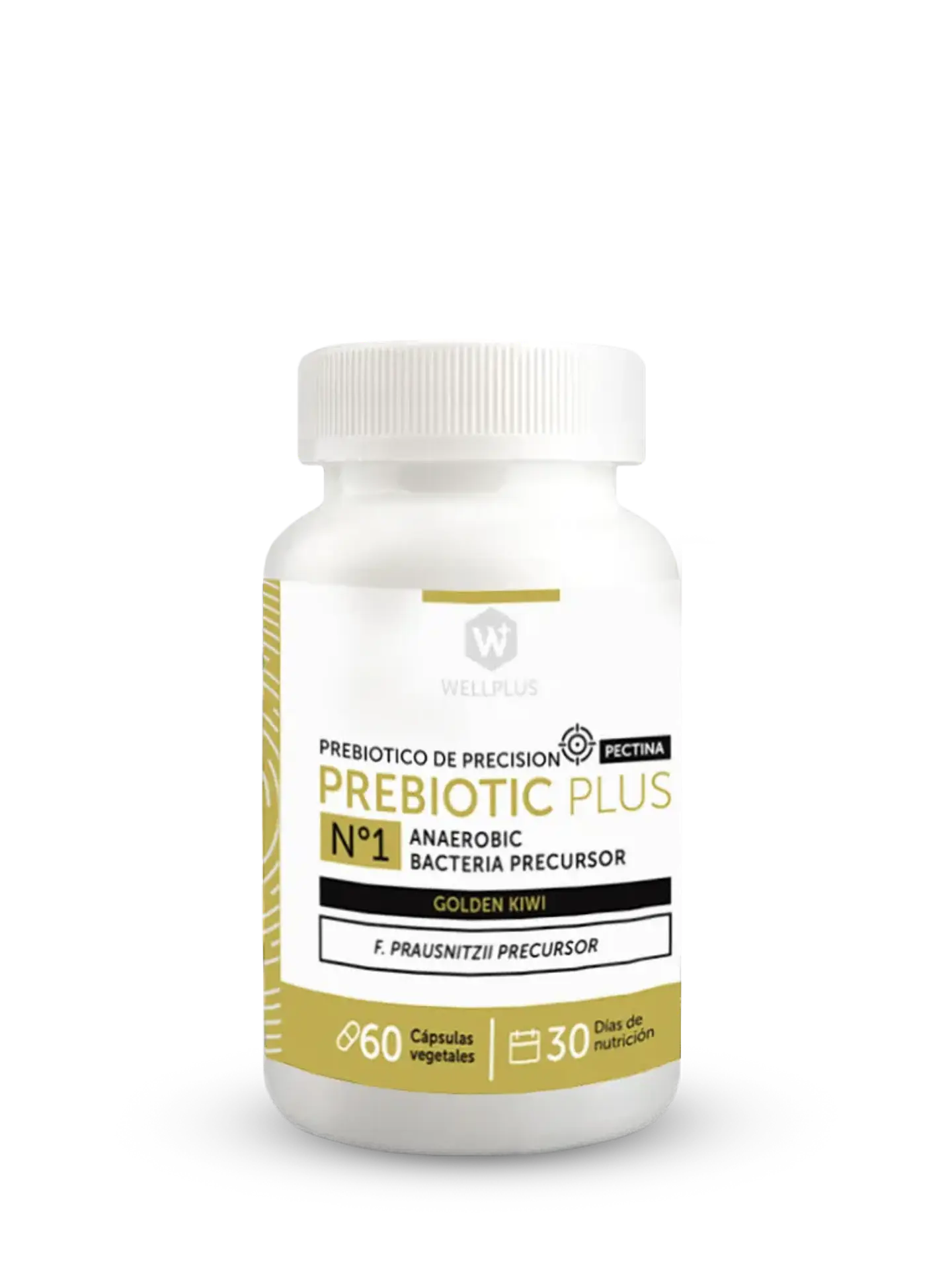 Prebiotic Plus N.1 Wellplus 60 cápsulas – Pectina de kiwi dorado para nutrición intestinal | Boutique de Piel 1