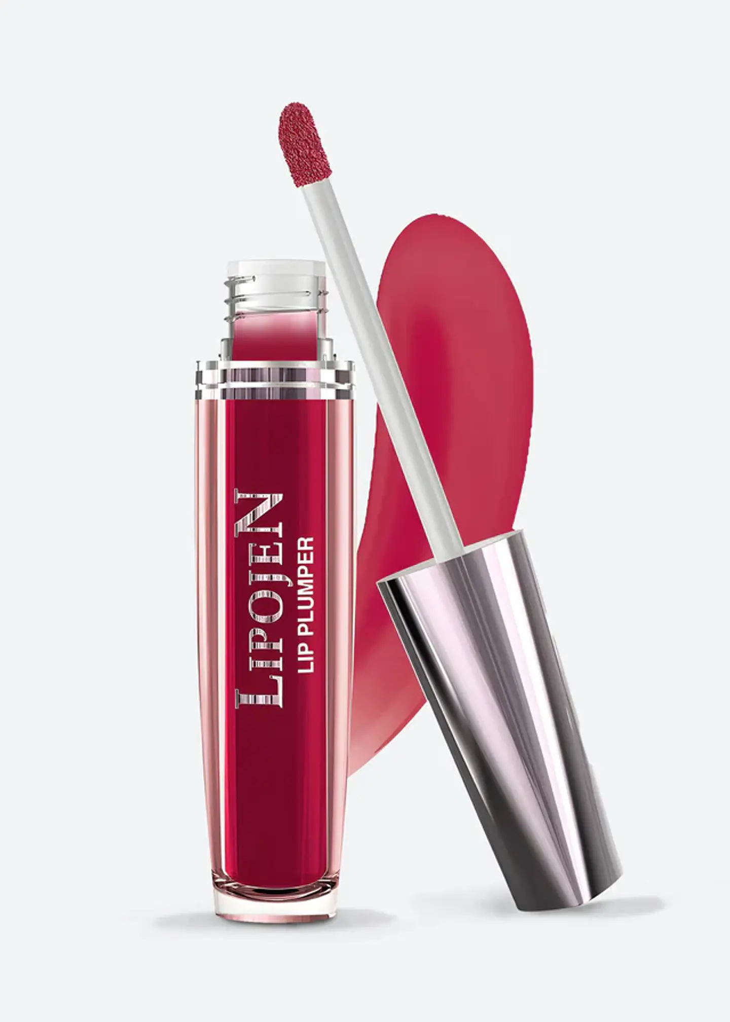 Labial Semi Mate Voluminizador Hidratante de Labios Nª 10 Hot Red 1