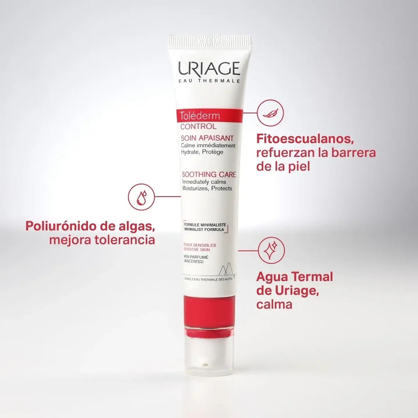 Toléderm Control Soothing Care  ¿Tu piel se enrojese, pica o se irrita fácilmente? 2