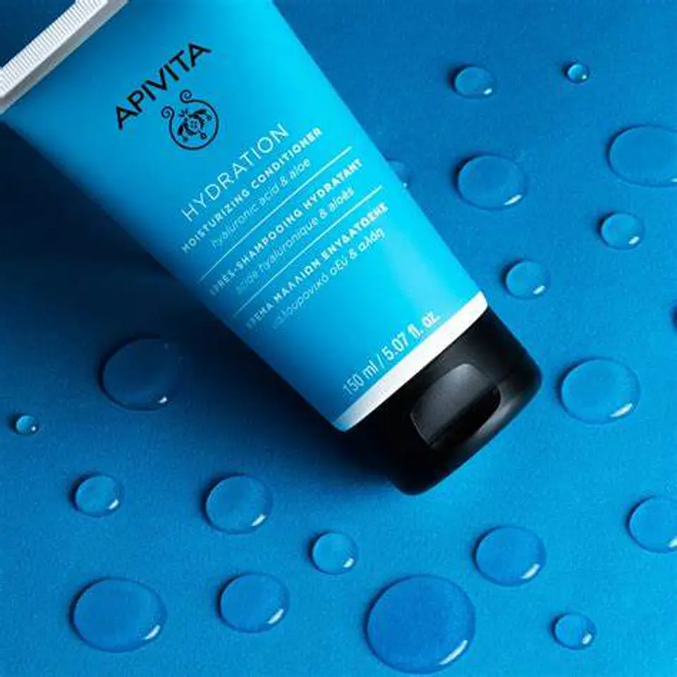 APIVITA ACONDICIONADOR HIDRATANTE 150ML ¿Tu cabello luce seco, opaco o encrespado? ¿Buscas una hidratación profunda sin apelmazarlo? 2