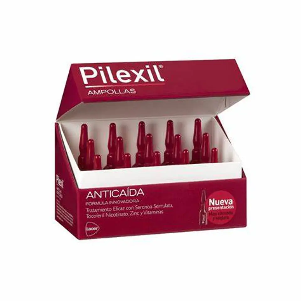 Pilexil Ampollas Anticaída ¿Notas que tu cabello se cae más de lo habitual? ¿Buscas una solución efectiva y respaldada por la ciencia? 2