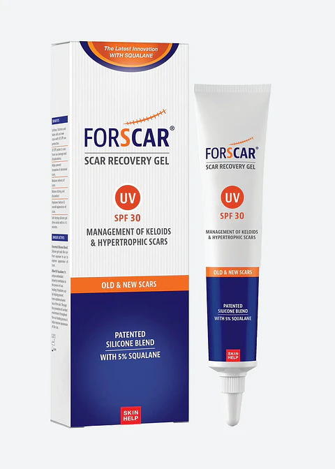 Forscar Gel de Silicona para cicatrices con UV SPF 30 de 20ml