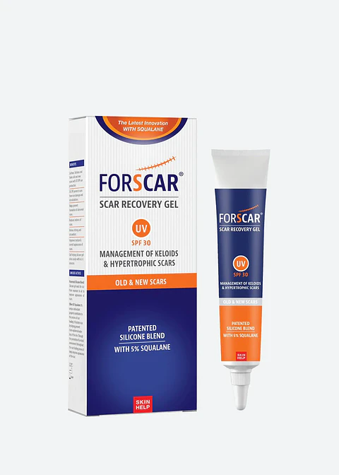 Forscar Gel de Silicona para Cicatrices con UV SPF 30 - 10ml