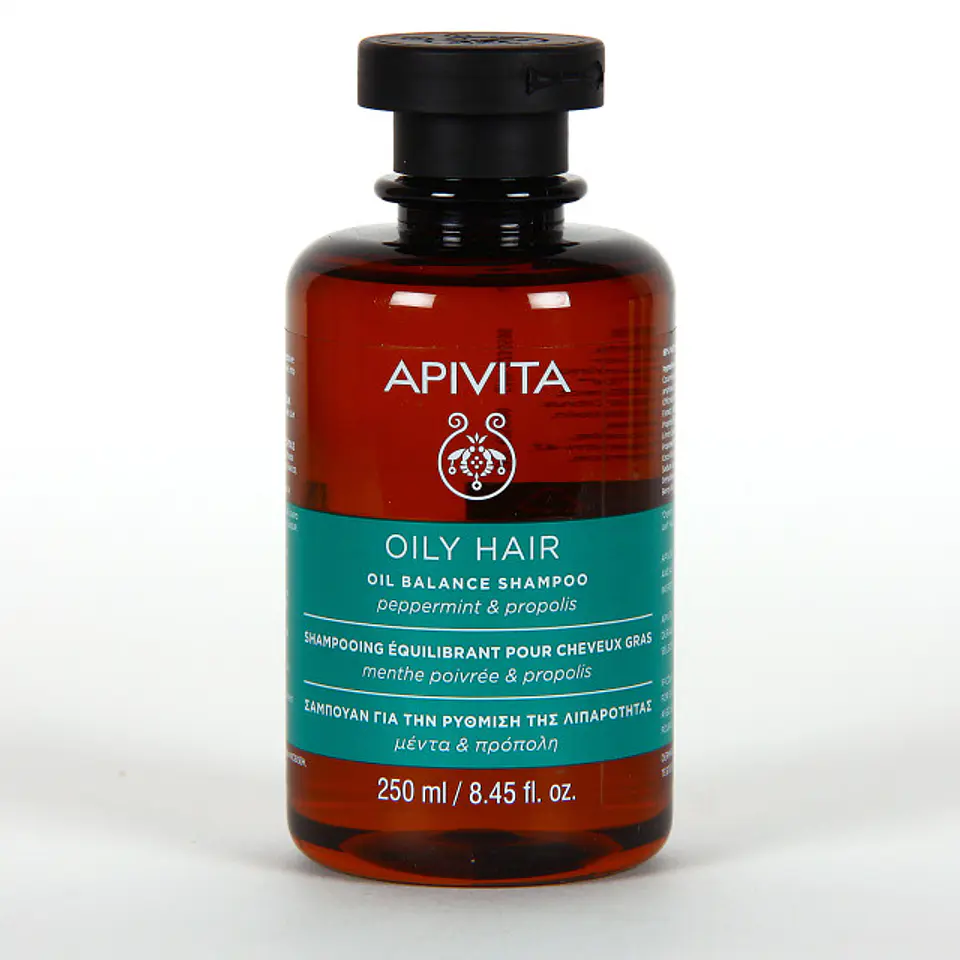 Shampoo equilibrante para cabello graso APIVITA 1