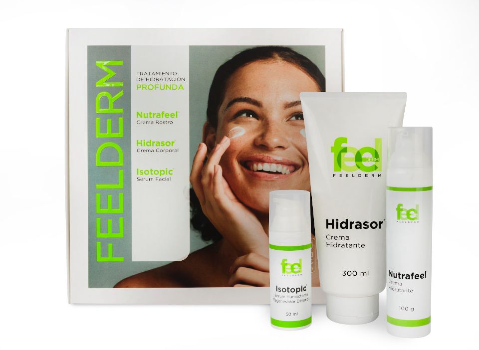 SET HIDRATACIÓN PROFUNDA Hidrasor, Isotopic, Nutrafeel