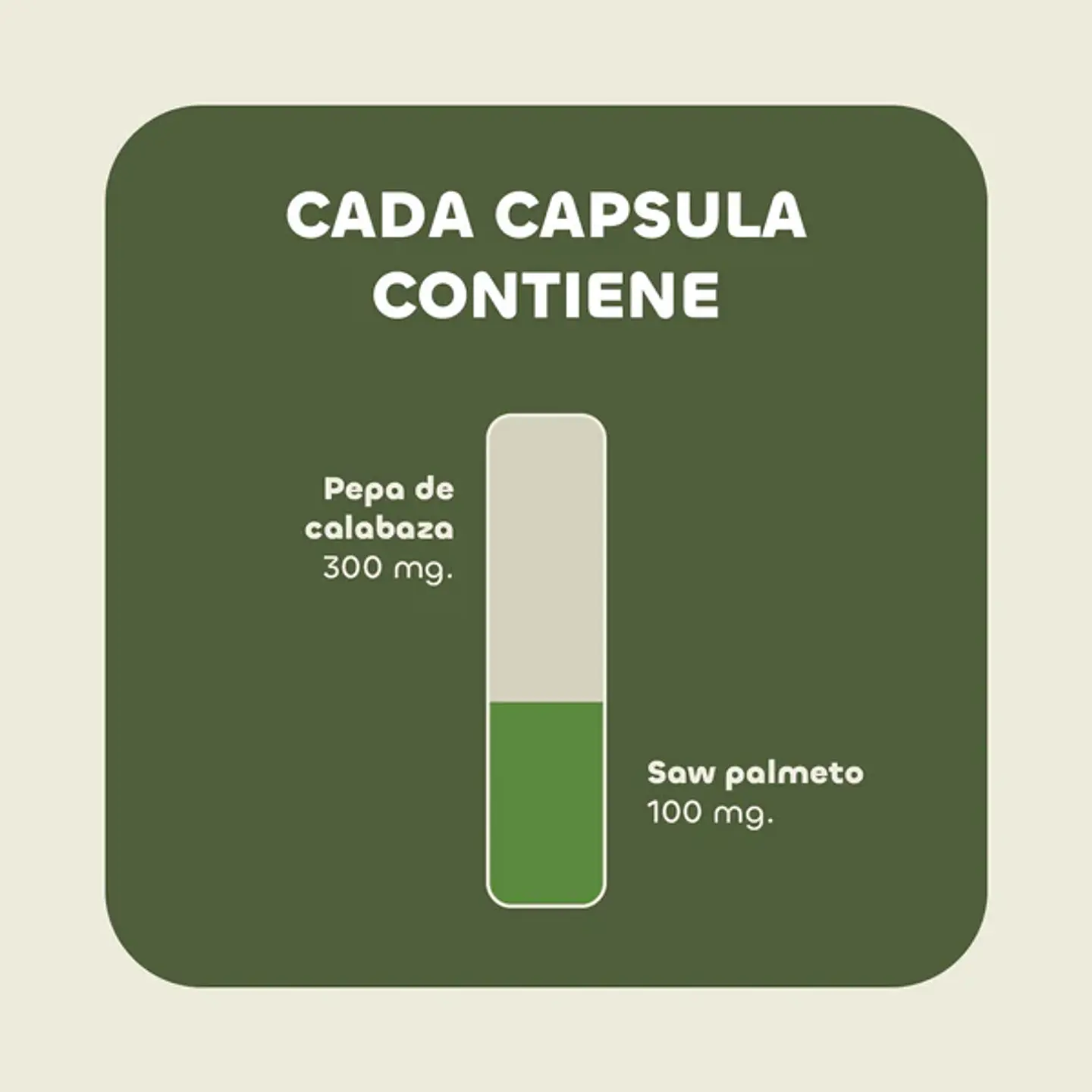 PEPA DE CALABAZA + SAW PALMETO 400 MG 60 CAPSULAS 3