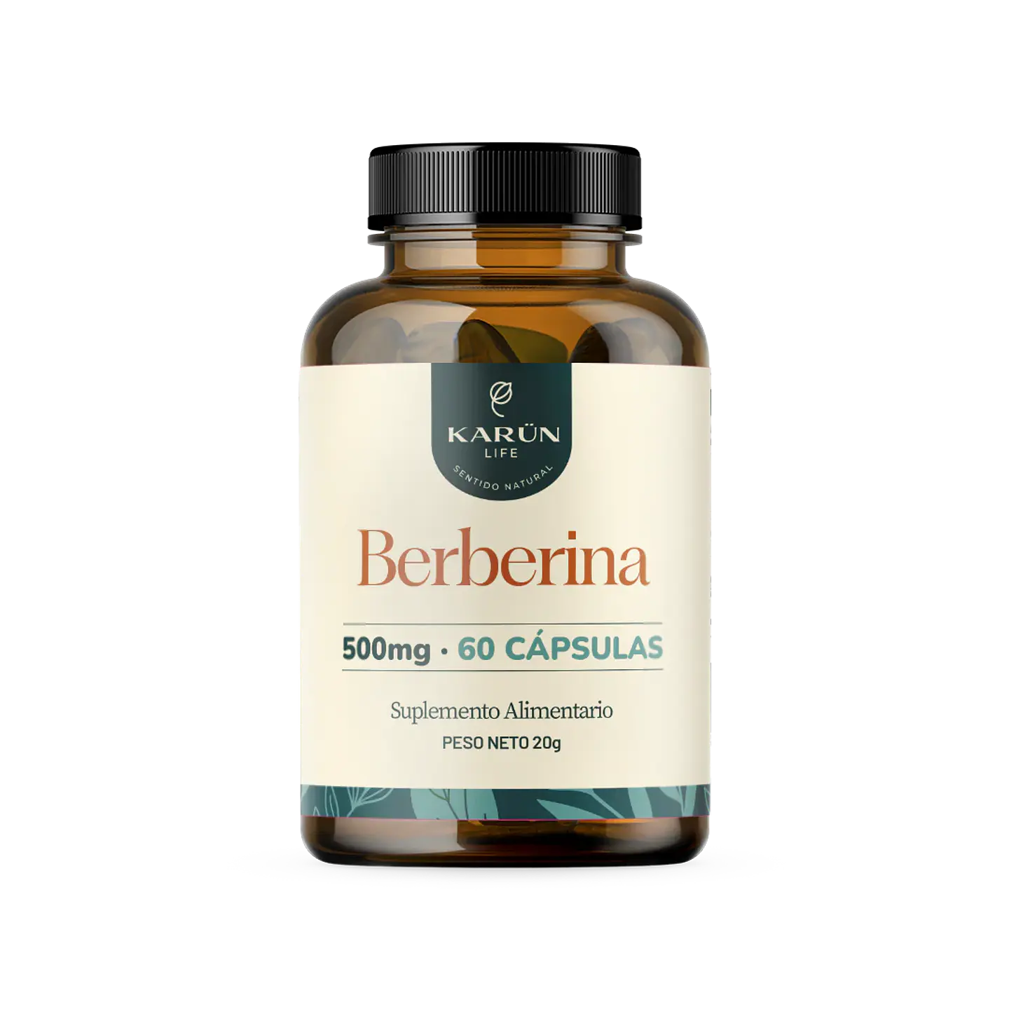 Berberina 500Mg 60 Capsulas ¿Sientes que tu metabolismo necesita un apoyo extra en tu día a día? 1