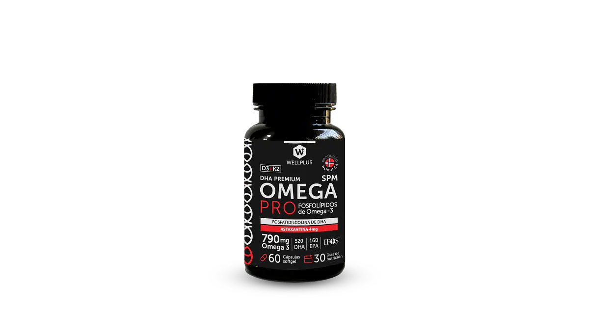 OMEGA PRO 790 60 CAPSULAS WELLPLUS ¿Sientes tu piel más rea