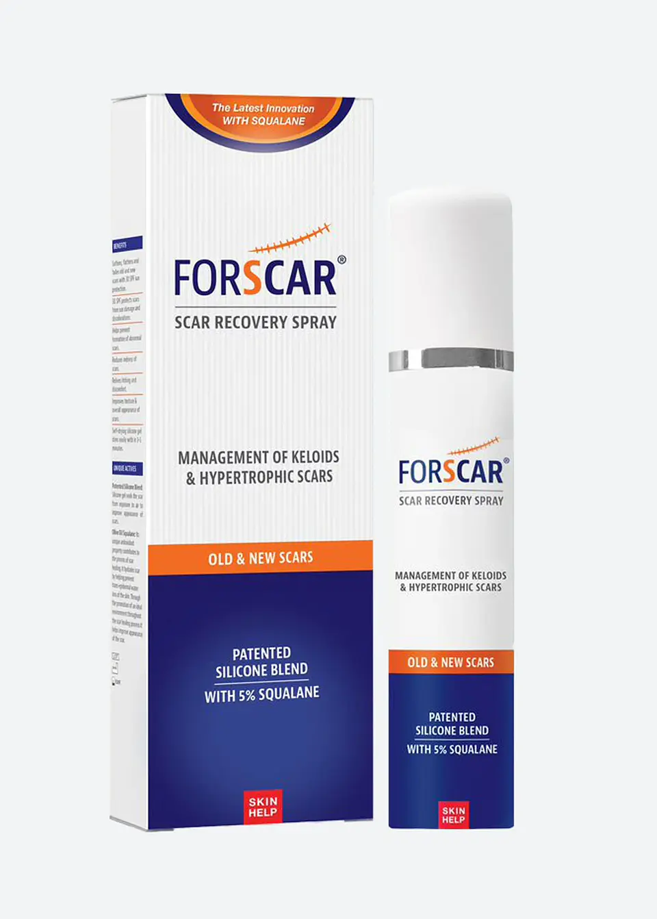 FORSCAR SPRAY PARA CICATRICES 100 ML ¿Quieres mejorar la apariencia de una cicatriz antigua o nueva? 1