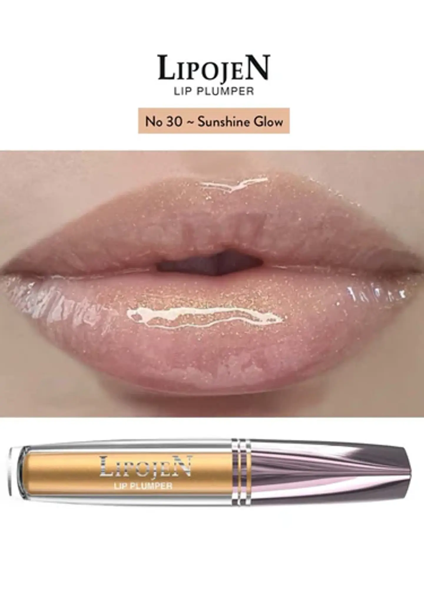 Labial Gloss Voluminizador Hidratante Tradicional Lipojen N 30 3