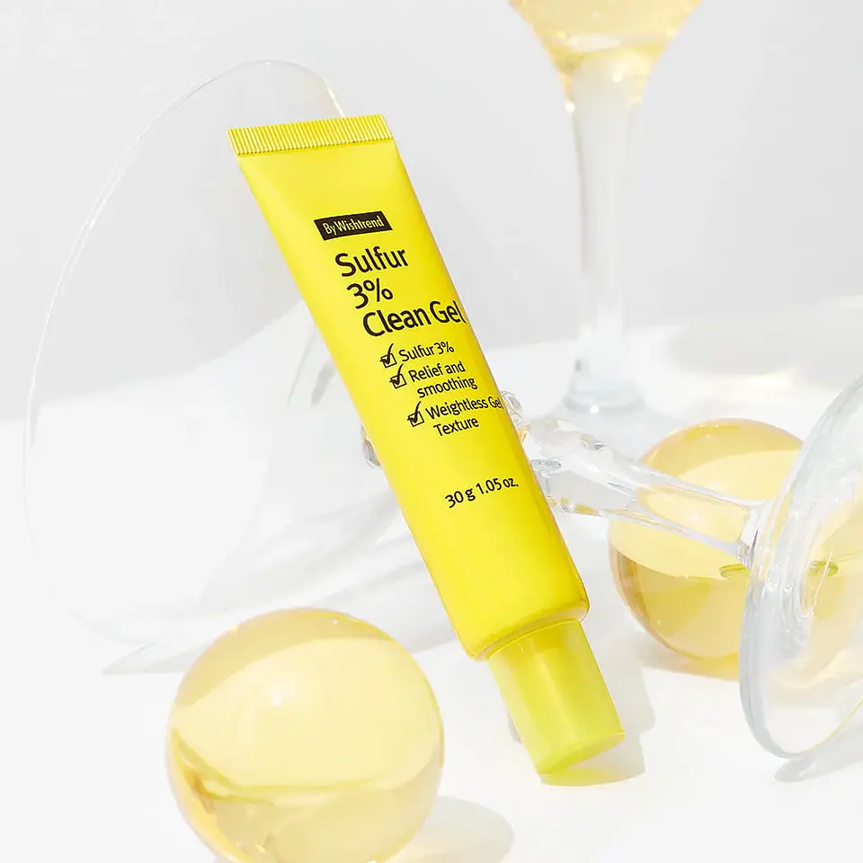 Gel para pieles acneicas By Wishtrend Sulfur gel 30 grs ¿Los brotes de acné reaparecen aunque sigas rutinas saludables? 1