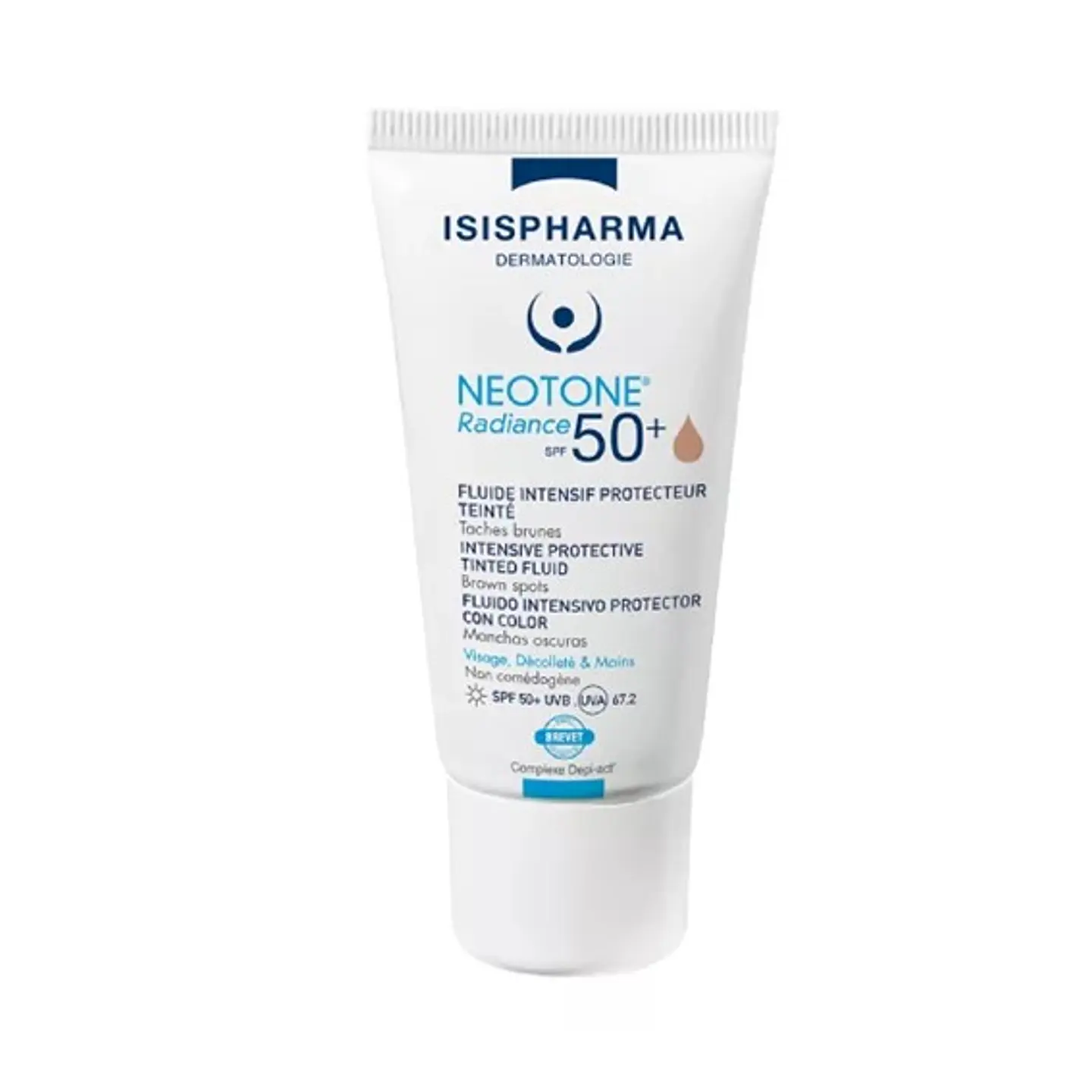 Neotone Radiance SPF50+ Isispharma – Protector Solar Despigmentante Iluminador 1