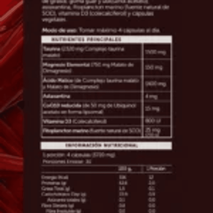 Fibromag Wellplus – Magnesio, Taurina, Coenzima Q10, Astaxantina y Vitamina D3 | Energía celular y bienestar muscular 2