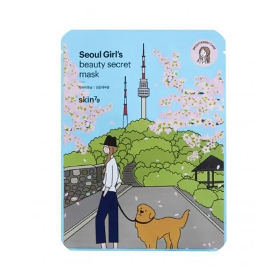 Seoul Girl’s Beauty Secret Mask Brightening – Mascarilla Facial Iluminadora | Skin79 1