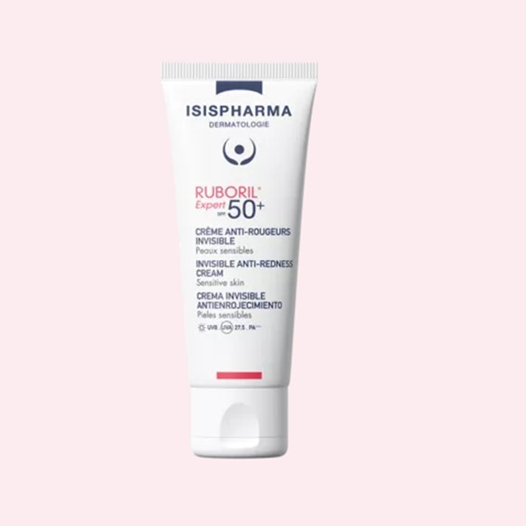 Ruboril Expert SPF50+ Invisible Isispharma – Crema Anti Rojeces con Color y Protección Solar 40 ml 1