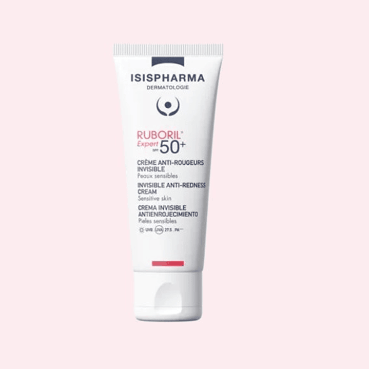 Ruboril Expert SPF50+ Invisible Isispharma – Crema Anti Rojeces con Color y Protección Solar 40 ml 1