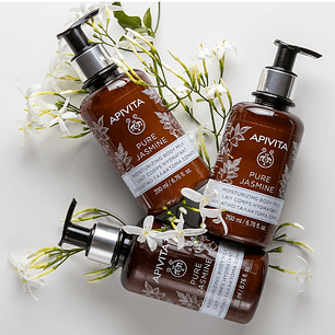 Leche Corporal Hidratante Apivita pure Jazmin – Hidratación Intensiva con Ingredientes Naturales 200 ml
