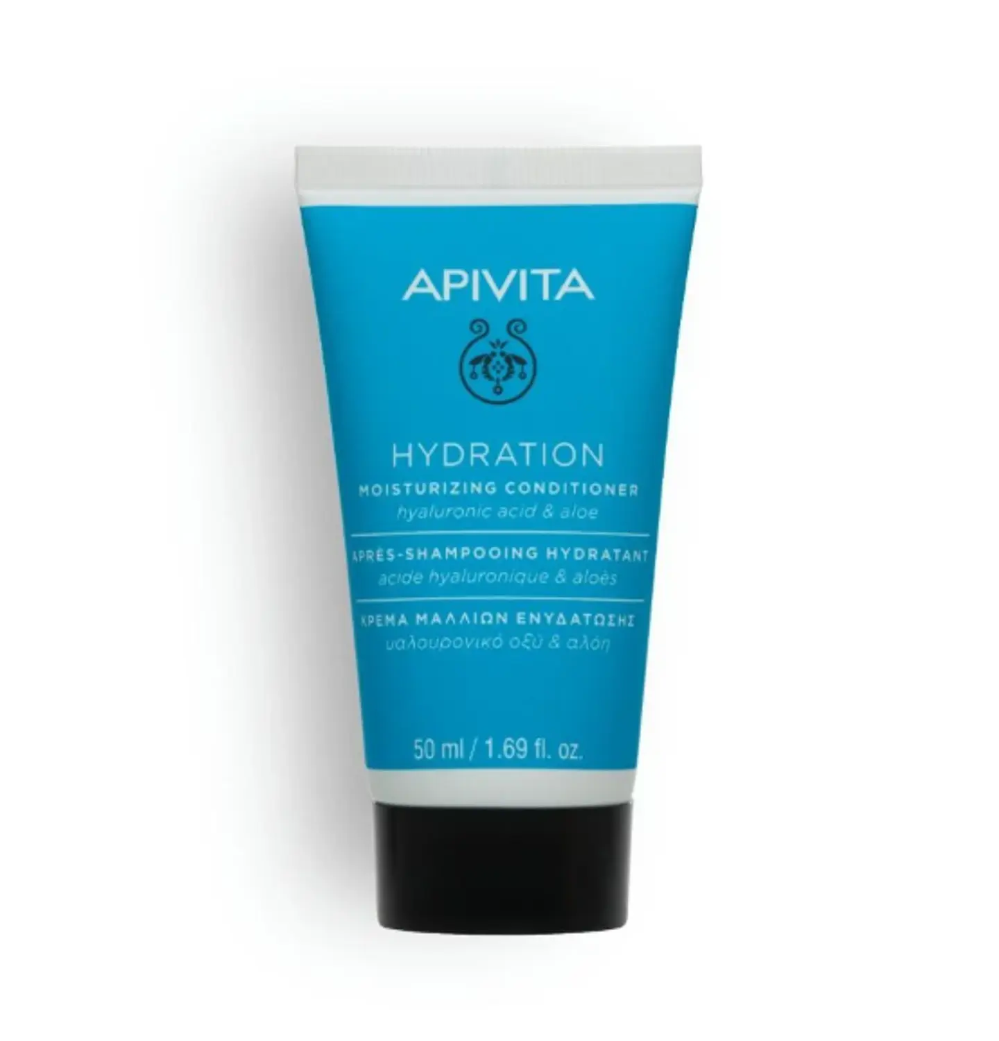 Acondicionador Hidratante Apivita Travel Size 50 ml – Hidratación con Ácido Hialurónico y Aloe 1