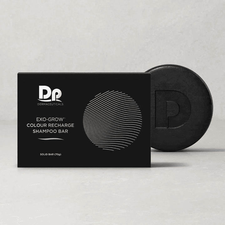 EXO-GROW Colour Recharge Shampoo Bar 70 g – Barra Capilar para Intensificar el Color y Cabello Canoso 2