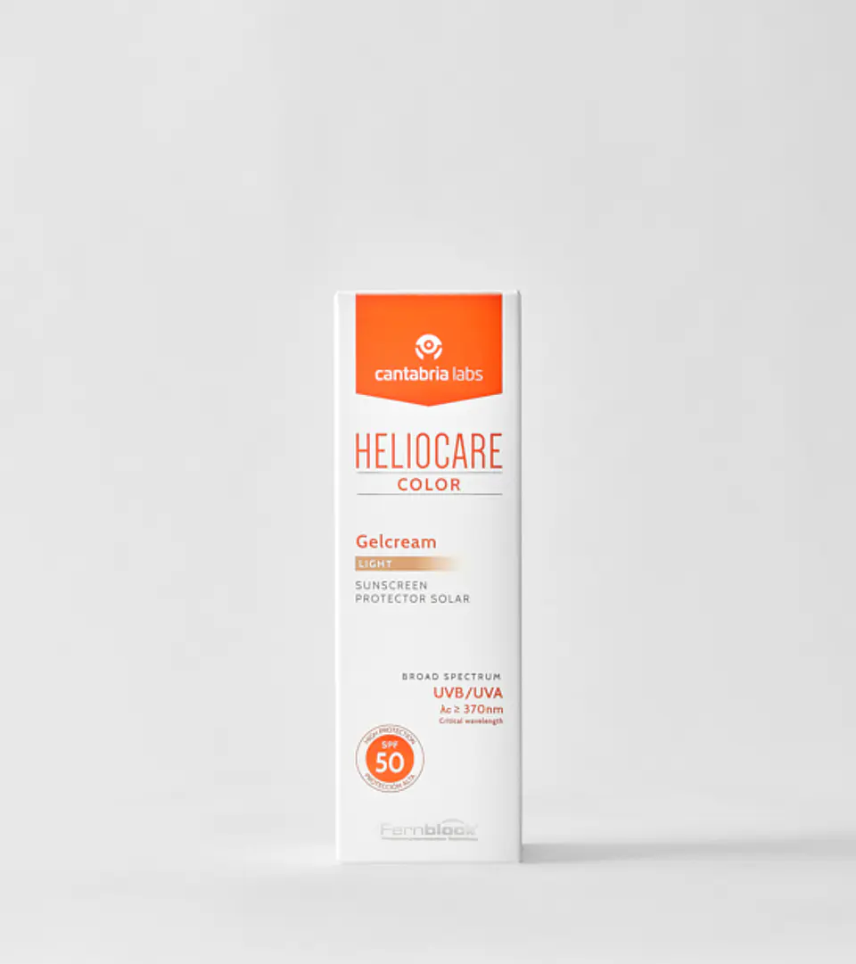 Heliocare Gelcream Color Light SPF50 – Fotoprotección con Color y Acabado Natural 3