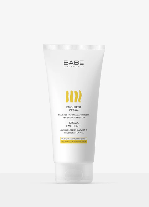 Crema Emoliente 200ml Babe ¿Tu piel se siente tirante, seca o con picazón?