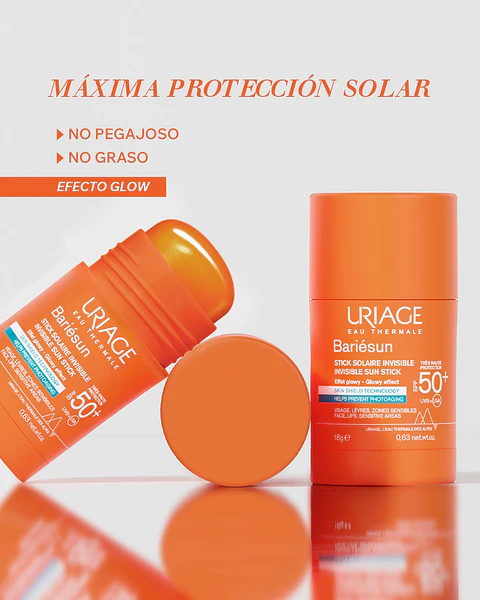 Protector Solar Bariésun Stick Invisible SPF50+ Uriage