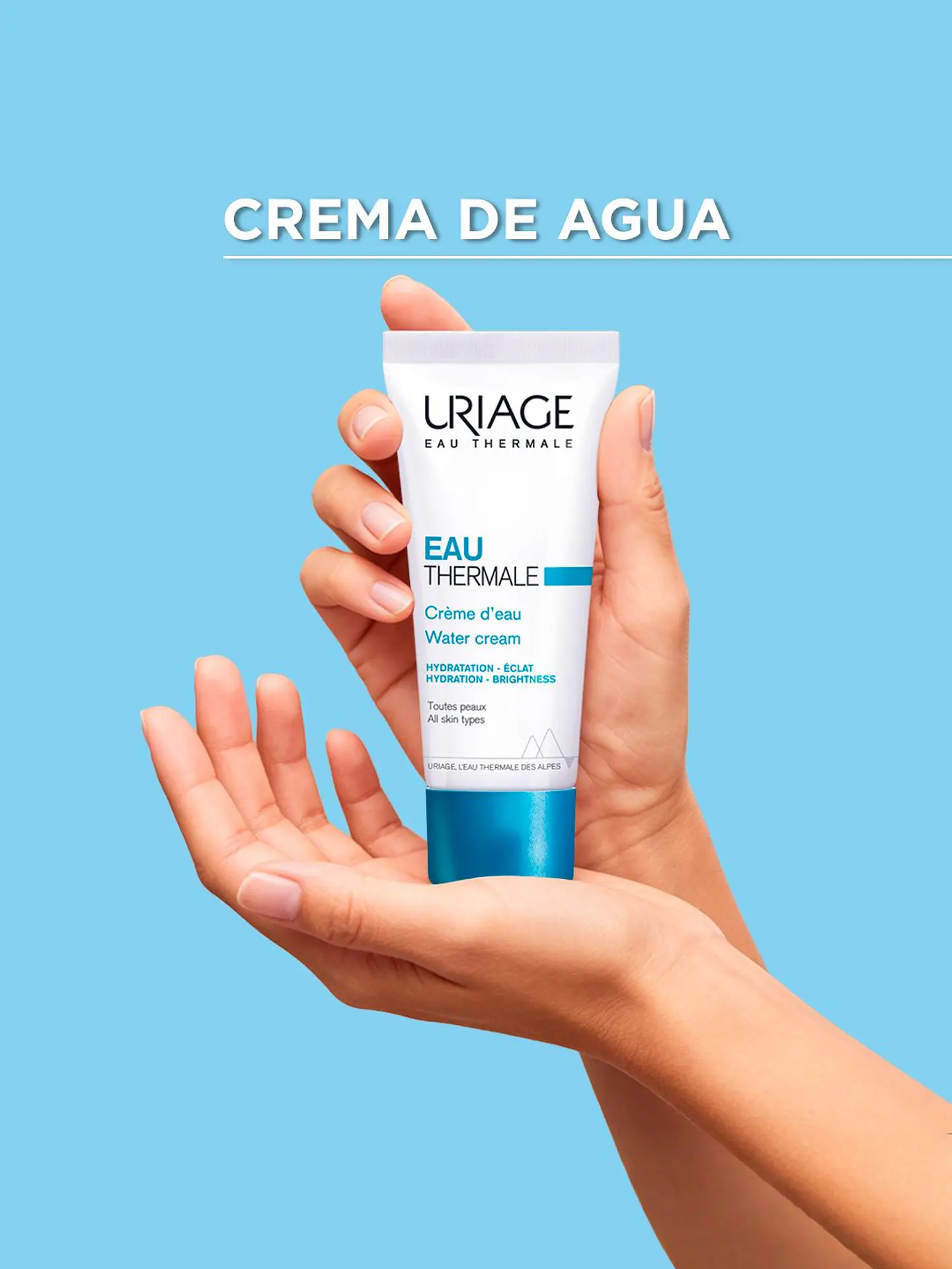 Uriage Eau Thermale Crema de Agua Ligera – Hidratación Intensa con Textura Ultraliviana 2