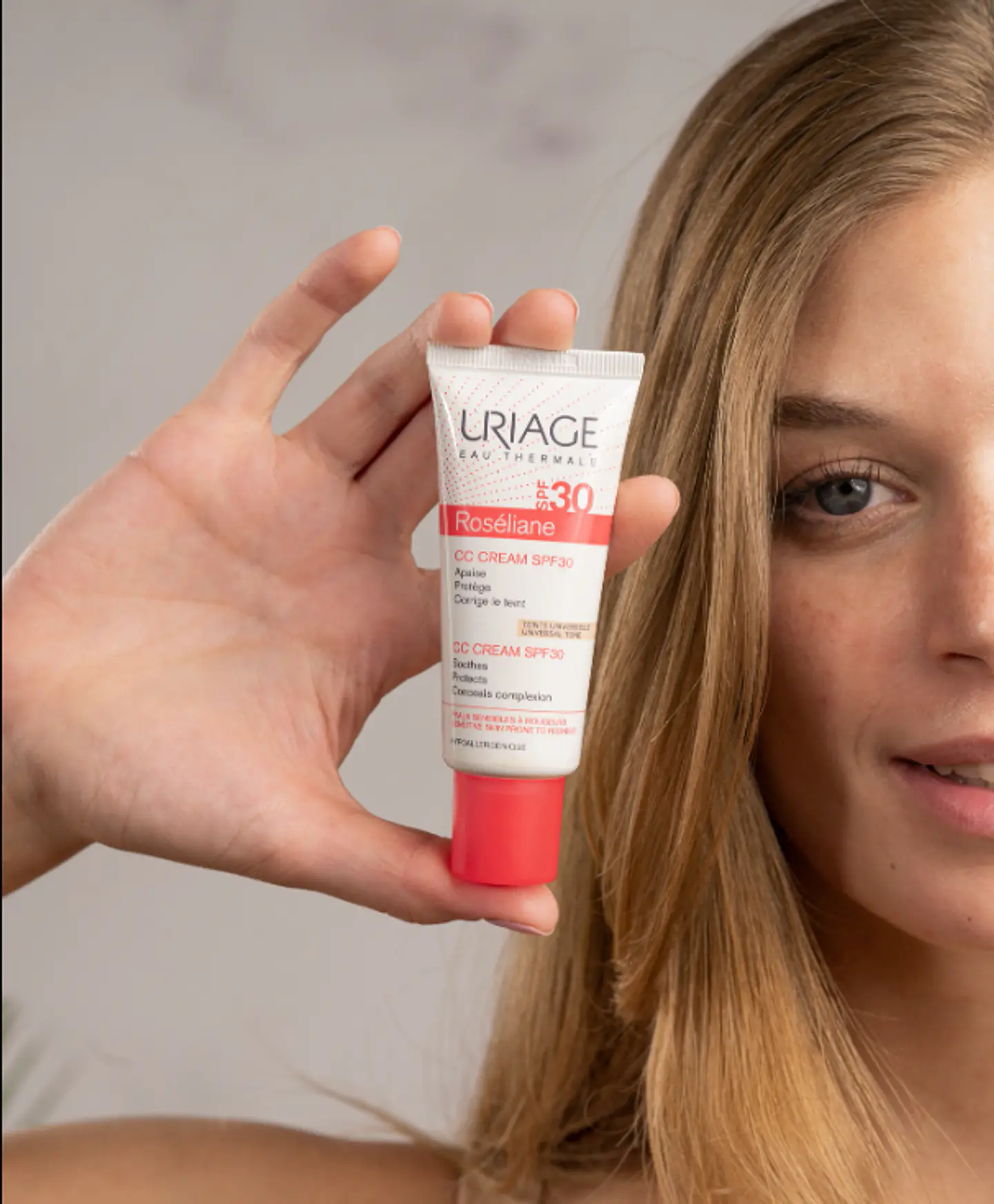 Roséliane CC Cream SPF30 Uriage – Tratamiento Antirojeces con Color y Protección Solar 1