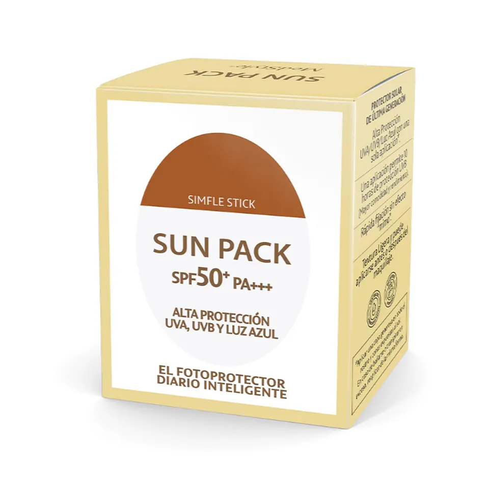 Sun Pack SPF 50+ PA+++ Medstyle – Protector Solar con Biocelulosa de Alta Tecnología 2