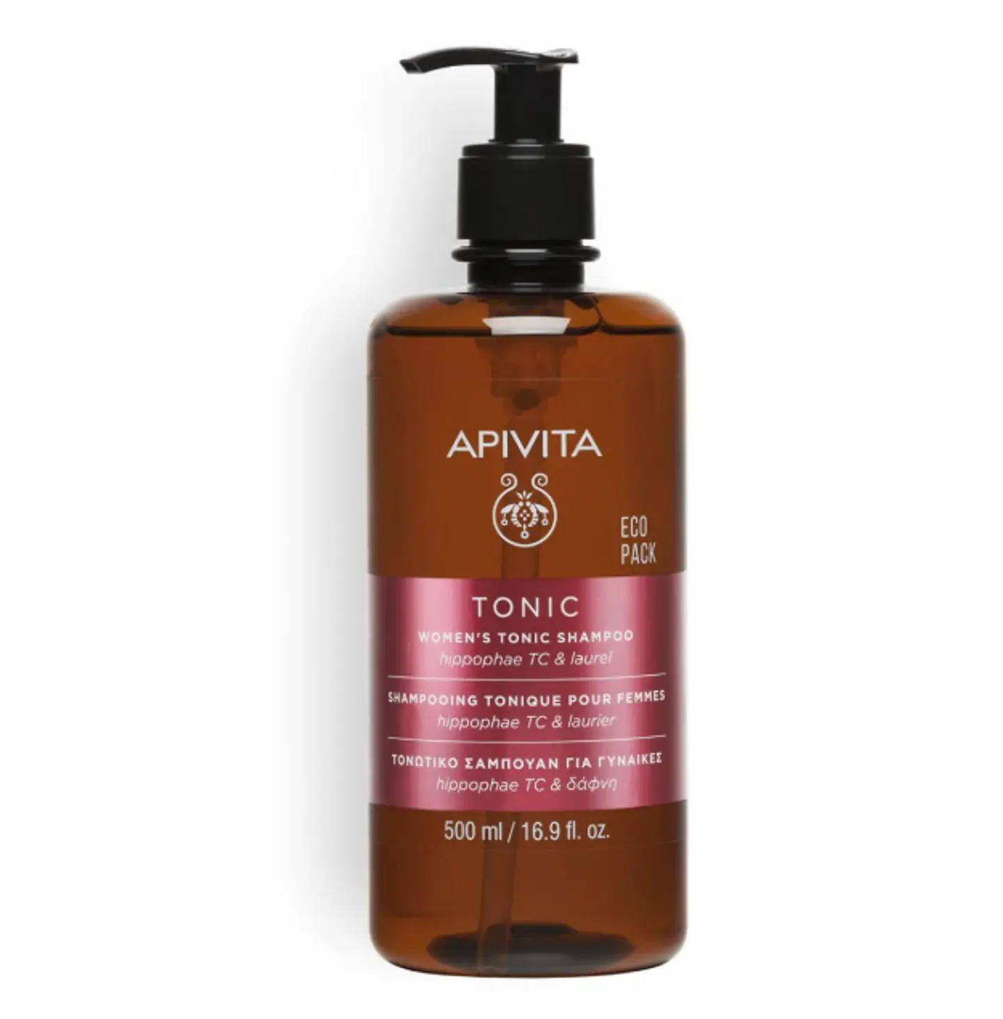 Shampoo Tonificante Mujer Apivita 500 ml – Fortalece y Revitaliza el Cabello Debilitado 1