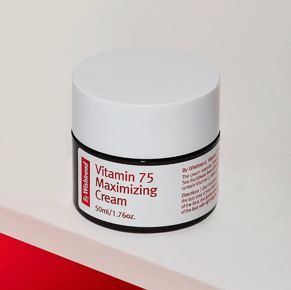 Vitamin 75 Cream By Wishtrend Crema antioxidante e iluminadora con Vitamina C 2
