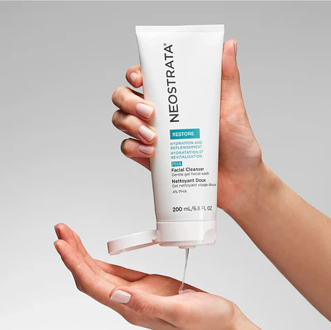 Restore PHA Cleanser ¿Buscas un limpiador facial que elimine eficazmente impurezas y maquillaje sin irritar tu piel?