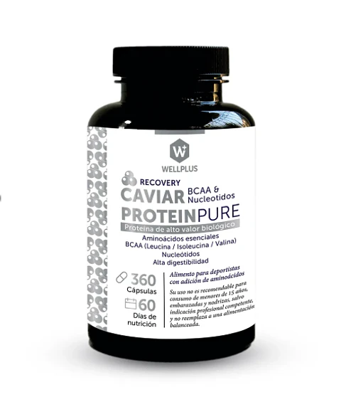 Caviar Protein Pure Wellplus – Proteína de Caviar con BCAA y Nucleótidos | Boutique de Piel
