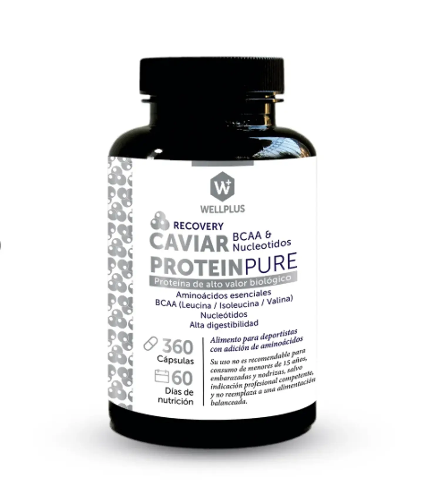 Caviar Protein Pure Wellplus – Proteína de Caviar con BCAA y Nucleótidos | Boutique de Piel 1