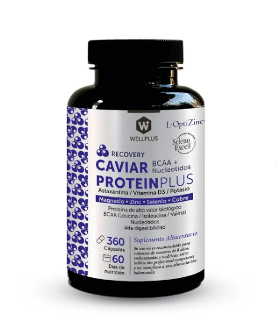 Caviar Protein Plus Wellplus – Proteína de Caviar con BCAA, Nucleótidos y Astaxantina | Boutique de Piel 1